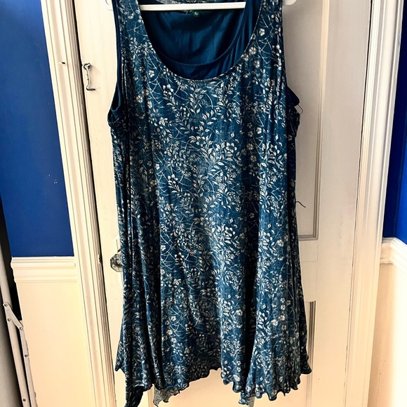 Women’s Ralph Lauren/Sleeveless -lined dress- Size 3X-pre-owned - Picture 9 of 10